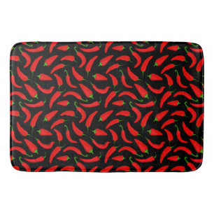 Tapis De Bain Poivre chili Cuisine jamaïcain
