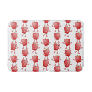 Tapis De Bain Pommes verticales