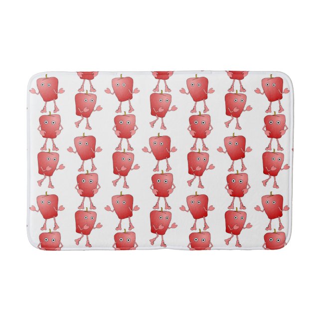 Tapis De Bain Pommes verticales (Devant)