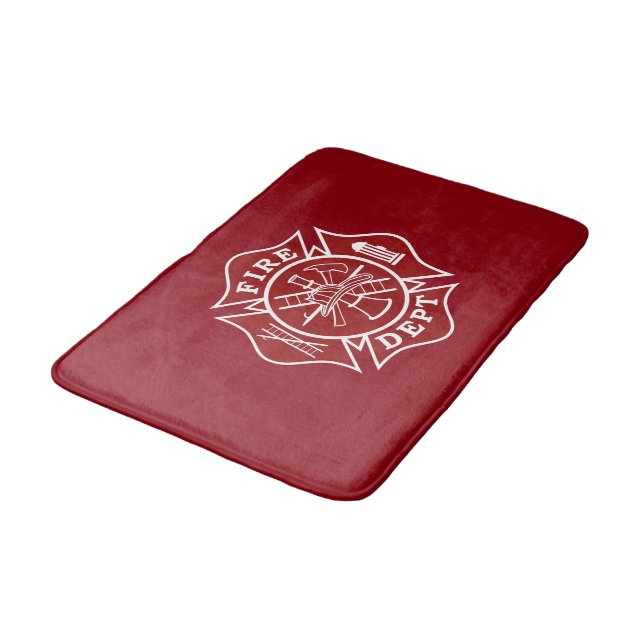 Tapis De Bain Pompier Petit Mat Bain (Angle)