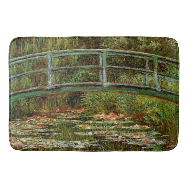Tapis De Bain Pont français de Monet Giverney (Devant)
