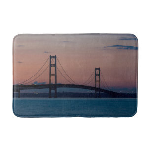 Tapis De Bain Pont Mackinac À Dusk
