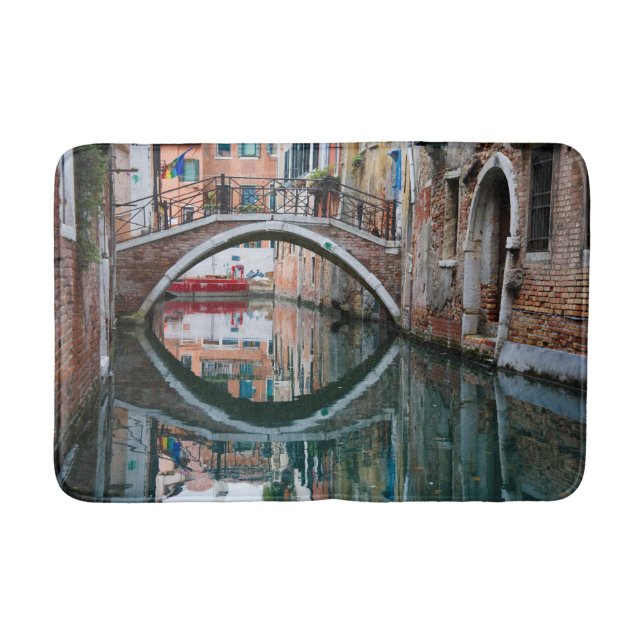 Tapis De Bain Pont sur le canal de Venise (Devant)