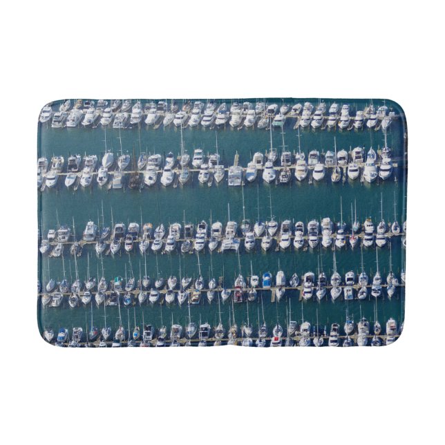 Tapis De Bain Port de bateaux aérien (Devant)