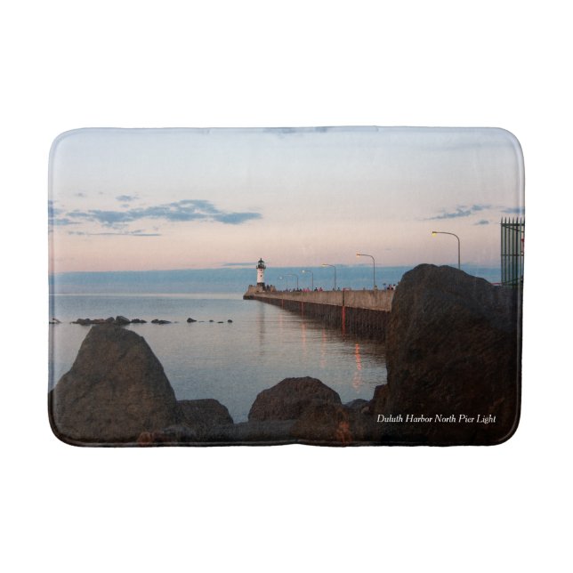 Tapis De Bain Port de Duluth North Pier Pier (Devant)