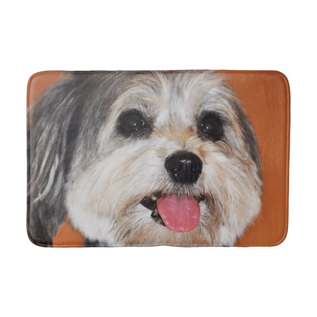 Tapis De Bain Portrait de chien de Havanese (Devant)
