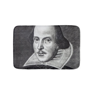 Tapis De Bain Portrait de William Shakespeare