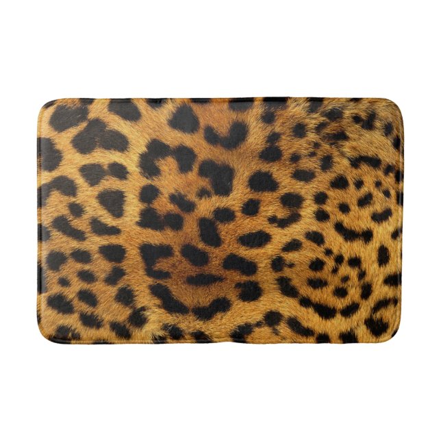 Tapis De Bain poster de animal safari branché leopard motif (Devant)