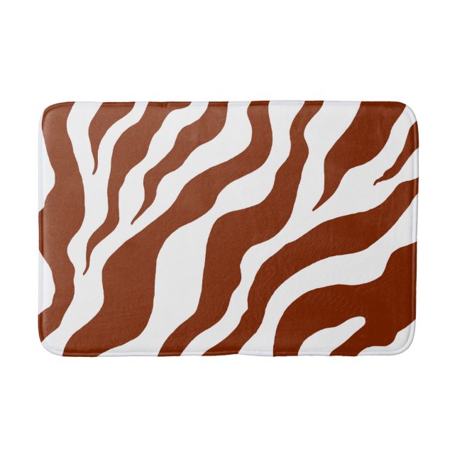 Tapis De Bain Poster de animal Zebra Bain Mat Salle de bain Tapi (Devant)