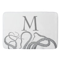 Potopus nautique monogramme personnalisé kraken
