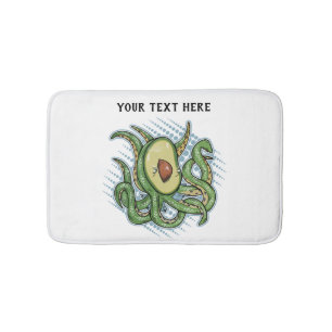 Tapis De Bain poulpe verte