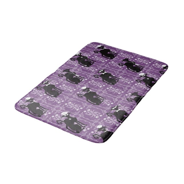 Tapis de bain pour chat professionnel (Angle)