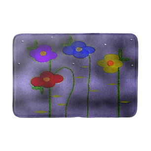 Tapis De Bain "Premiers flocons de neige" Mat de bain moyen