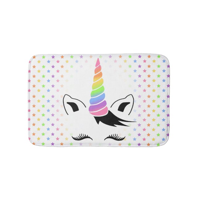 Tapis De Bain Pretty Pastel Unicorn (Devant)