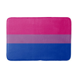Tapis De Bain Pride bisexuelle (Bi Drapeau)