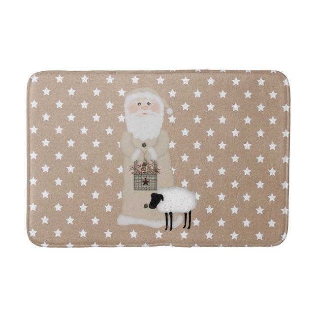 Tapis de bain principal Père Noël (Devant)