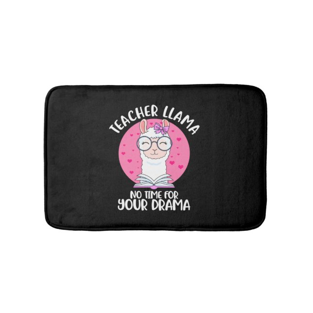 Tapis De Bain Professeur Llama (Devant)