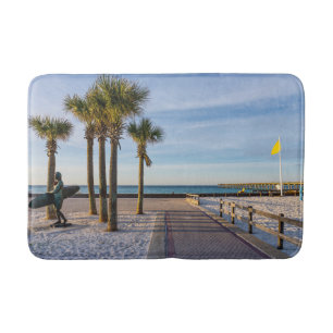 Tapis De Bain Promenade Pavée À Pensacola Beach Bath Mat