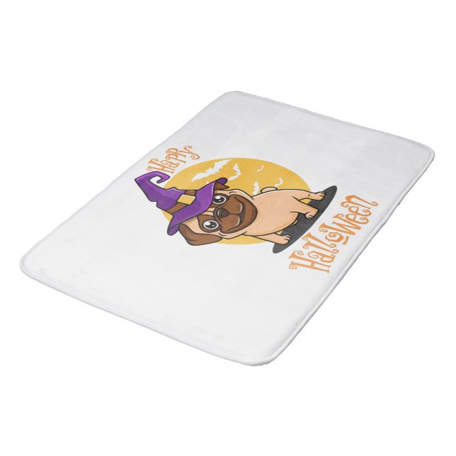 Tapis de bain Puggy Halloween (Angle)