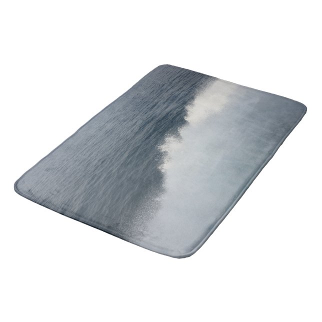 Tapis De Bain Pulvérisation de vague océanique du ferry à Capri  (Angle)