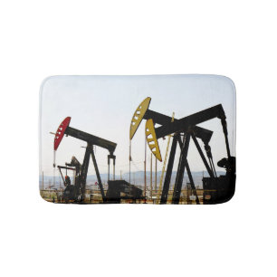 Tapis De Bain Pumpjacks en Californie du Taft