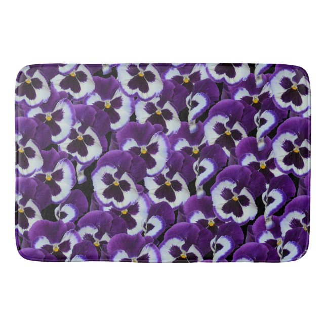 Tapis De Bain Purple Pany Bouquet (Devant)