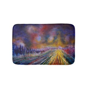 Tapis De Bain Purple Path