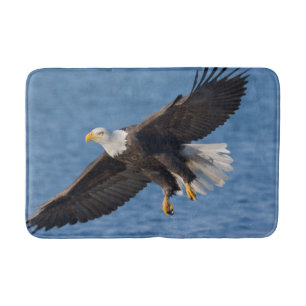 Tapis De Bain Pygargue à tête blanche en vol