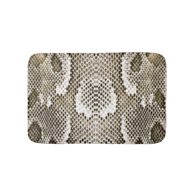 Tapis De Bain Python Skin : Design Motif animal (Devant)