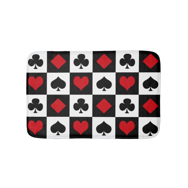Tapis De Bain Quatre combinaisons de cartes (Devant)