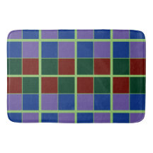 Quatre couleurs À damiers