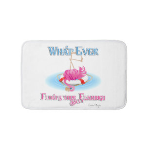 Tapis De Bain Quel Que Soit Ce Qui Flotte Votre Flamant rose Sil