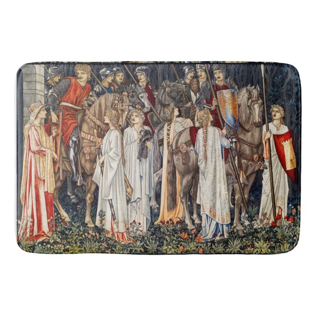 Tapis De Bain Quête pour le Saint Graal, Armement, Départ des Ch (Devant)