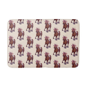 Tapis De Bain Race Horse est le Thoroughbred gagnant