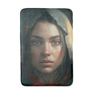 Tapis De Bain Rain hood girl