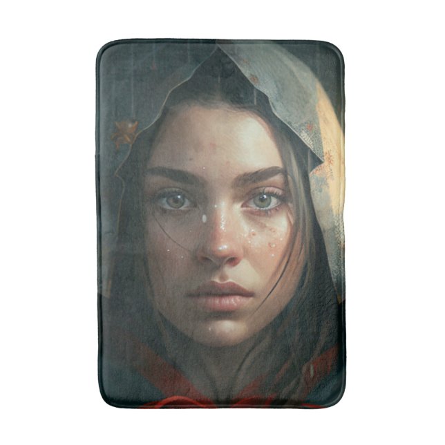 Tapis De Bain Rain hood girl (Devant (Vertical))