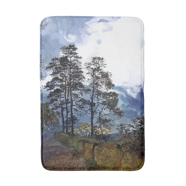 TAPIS DE BAIN RANDONNÉE EN MOYENNE MONTAGNE (Devant (Vertical))