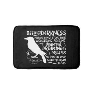 Tapis De Bain Raven (profondément dans cette obscurité) par