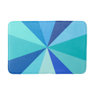 Tapis De Bain Rayons 60s géométriques géniaux modernes d'art