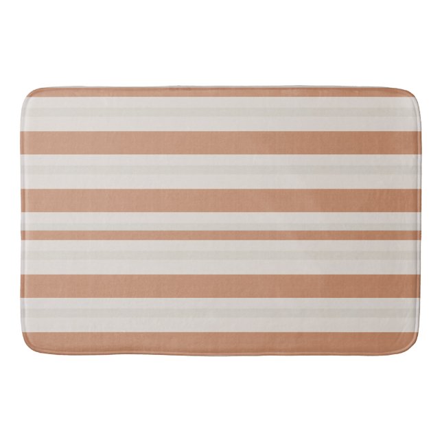 Tapis De Bain Rayure de Sable Chaud (Devant)