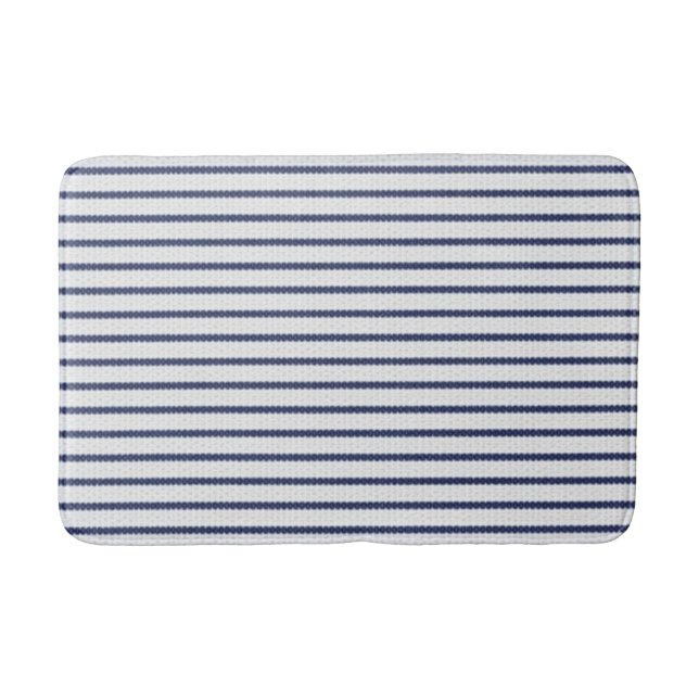 Tapis De Bain Rayure Oxford (Devant)