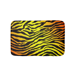 Tapis De Bain Rayures de tigre