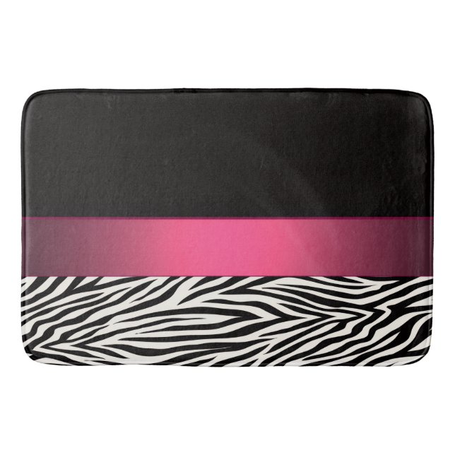 Tapis De Bain Rayures de zèbre (Devant)