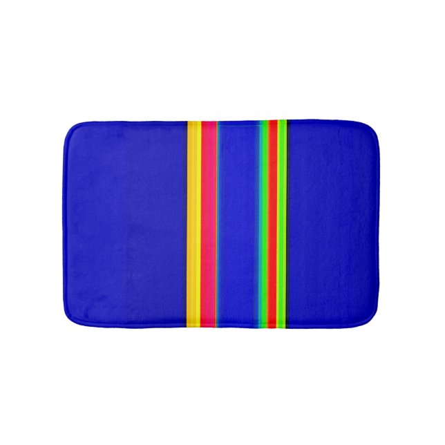 Tapis De Bain rayures groovy (Devant)