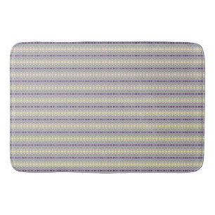 Tapis De Bain Rayures Lilac