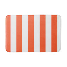Rayures orange et blanches