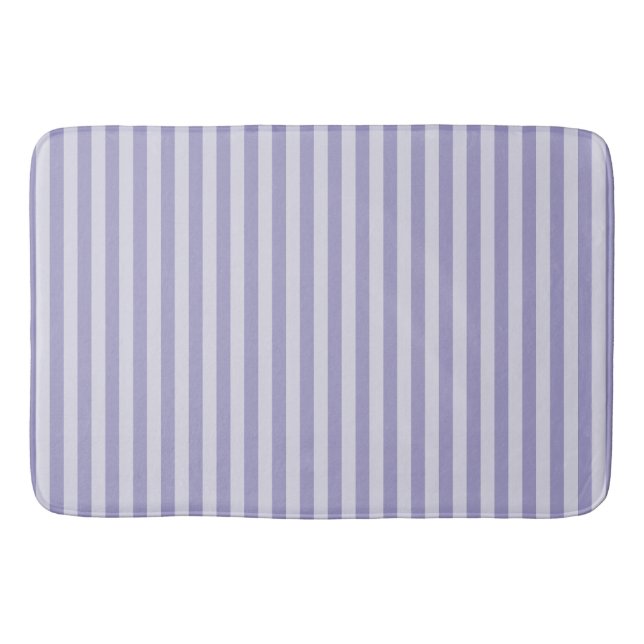 Tapis De Bain Rayures violettes (Devant)