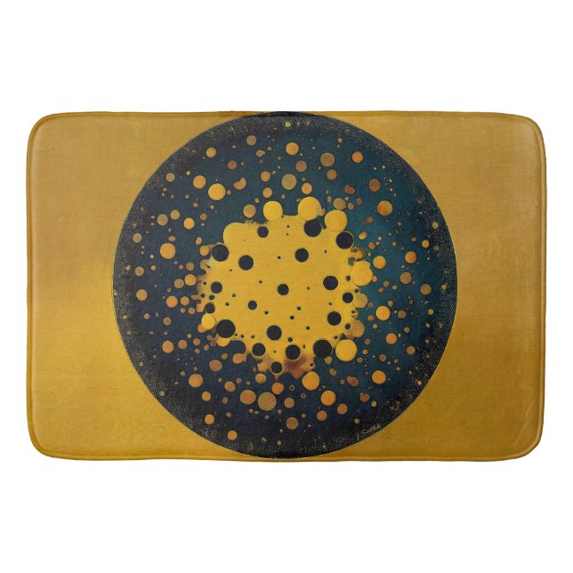 Tapis De Bain Rebirth – Abstract Circle Of Emergence (Devant)