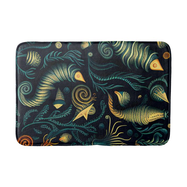 Tapis De Bain Récifs Dorés (Devant)