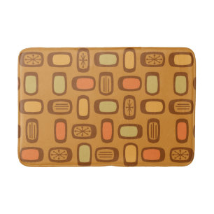 Tapis De Bain Rectangles arrondies MCM du milieu du siècle